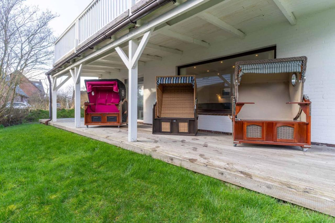 Achter´n Poggendiek, Möwenkolonie, EG Sankt Peter-Ording Exterior foto